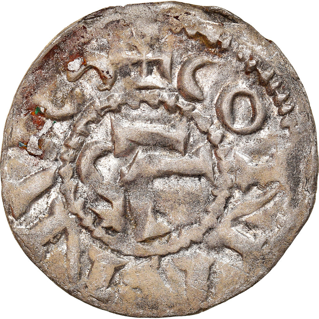 Münze, Frankreich, Bretagne, Conan III, Denier, 1112-1148, Rennes, SS, Silber