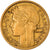 Moneda, Francia, Morlon, Franc, 1935, Paris, MBC+, Aluminio - bronce, KM:885