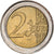 Allemagne, 2 Euro, 2002, Stuttgart, error wrong ring, SUP, Copper-nickel