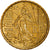 France, 10 Euro Cent, 2009, Pessac, Error Coin Alignment, SUP, Laiton