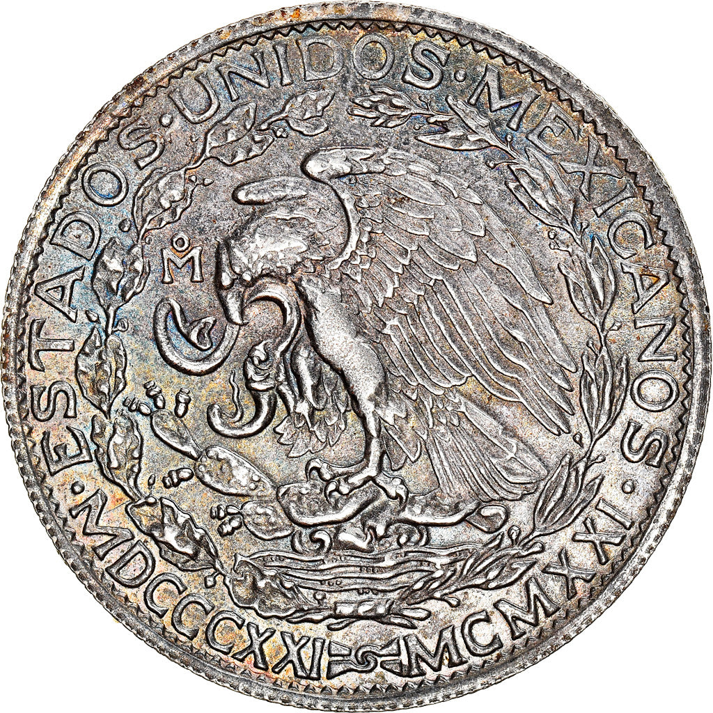 Monnaie, Mexique, 2 Pesos, 1921, Mexico City, TTB+, Argent, KM:462