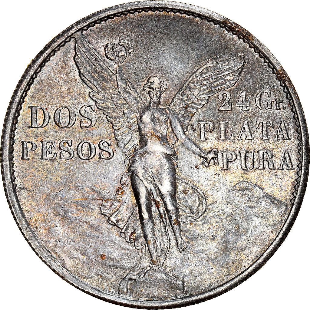 Monnaie, Mexique, 2 Pesos, 1921, Mexico City, TTB+, Argent, KM:462