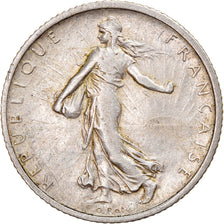 Monnaie, France, Semeuse, Franc, 1902, Paris, TTB, Argent, Gadoury:467, KM:844.1