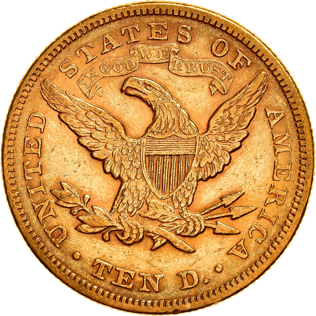 Munten, Verenigde Staten, Coronet Head, $10, Eagle, 1879, U.S. Mint