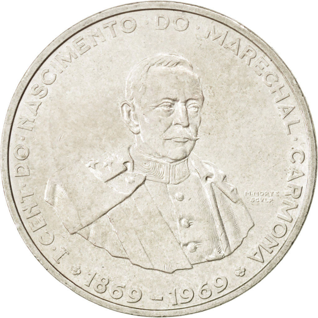 Monnaie, Portugal, 50 Escudos, 1969, TTB+, Argent, KM:599