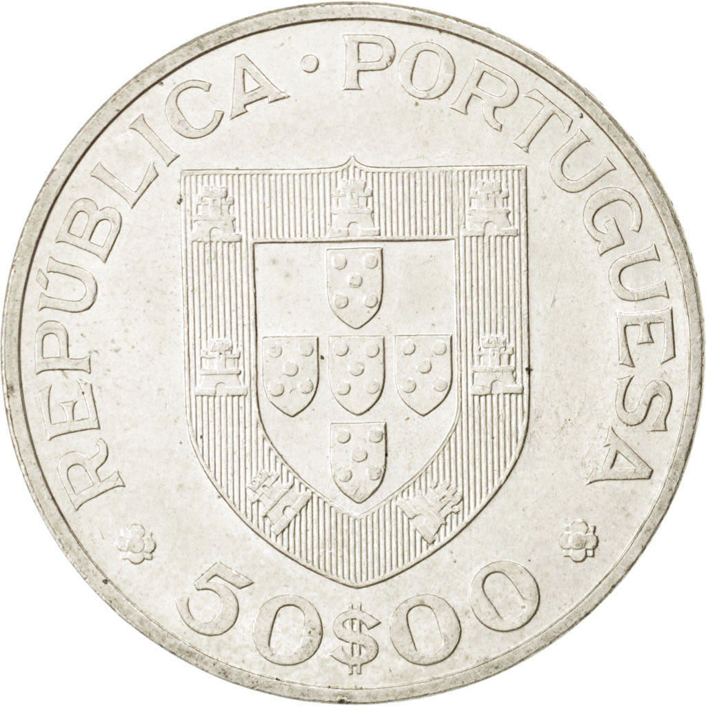 Monnaie, Portugal, 50 Escudos, 1969, TTB+, Argent, KM:599