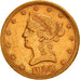 Coin, United States, Coronet Head, $10, Eagle, 1898, U.S. Mint, Philadelphia