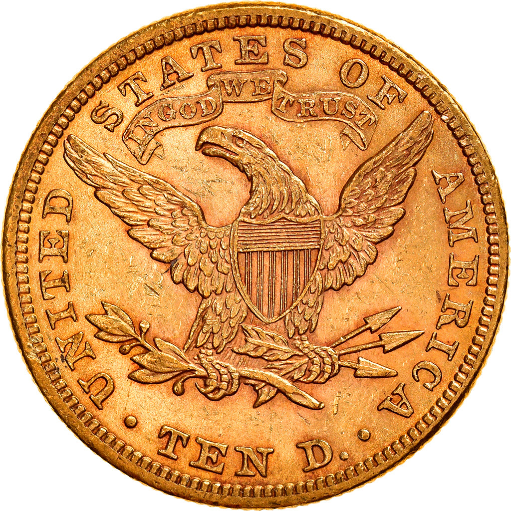Moeda, Estados Unidos da América, Coronet Head, $10, Eagle, 1901, Philadelphia