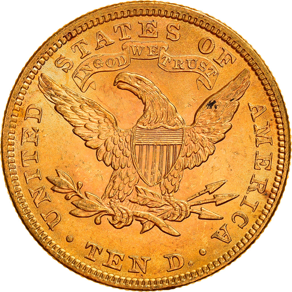Moeda, Estados Unidos da América, Coronet Head, $10, Eagle, 1901, Philadelphia