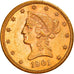 Moeda, Estados Unidos da América, Coronet Head, $10, Eagle, 1901, Philadelphia