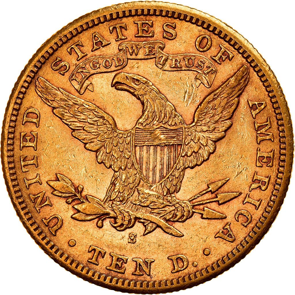 Coin, United States, Coronet Head, $10, Eagle, 1903, U.S. Mint, San Francisco