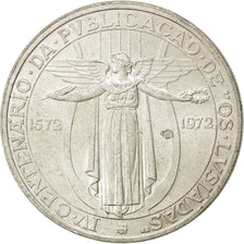 PORTUGAL, 50 Escudos, 1972, KM #602, EF(40-45), Silver, 34.5, 18.05