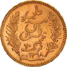 Monnaie, Tunisie, Ali Bey, 20 Francs, 1900, Paris, TTB+, Or, KM:227