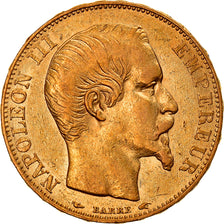 Monnaie, France, Napoleon III, Napoléon III, 20 Francs, 1854, Paris, TTB+, Or