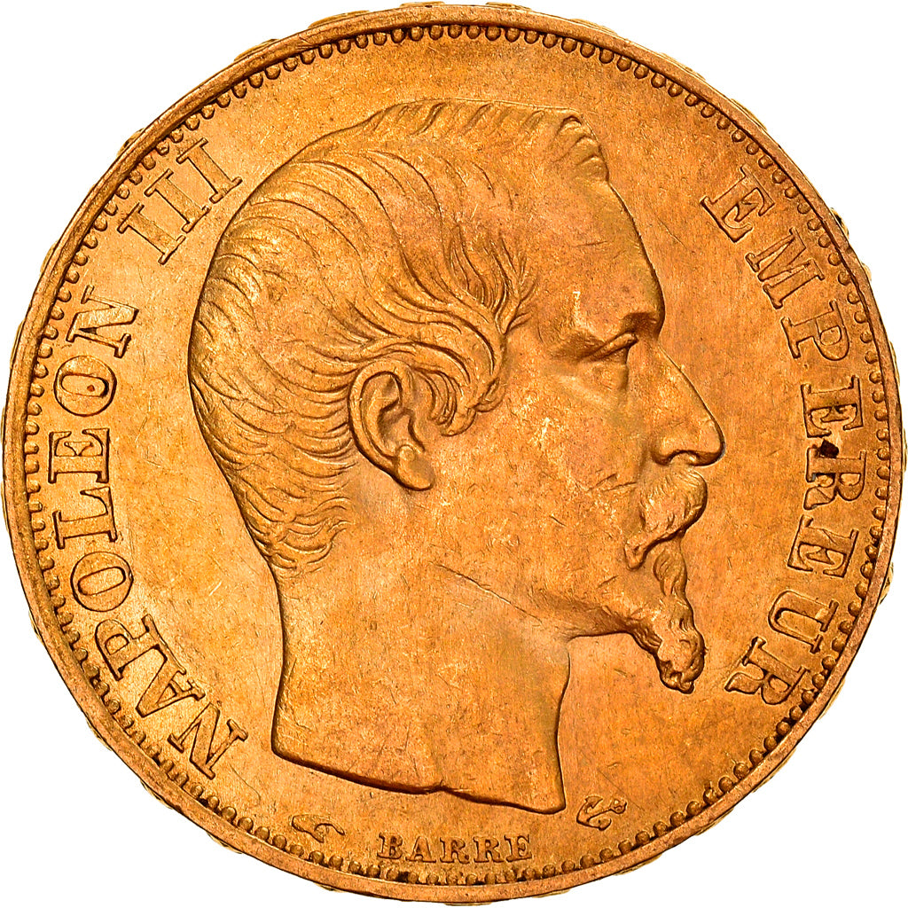 Monnaie, France, Napoleon III, 20 Francs, 1857, Paris, TTB+, Or, Gadoury:1061