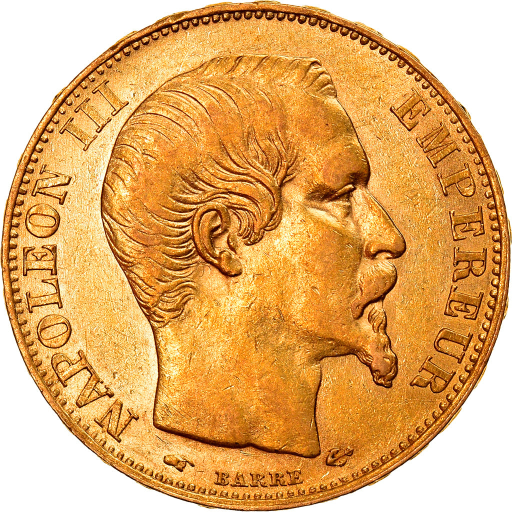 Monnaie, France, Napoleon III, 20 Francs, 1857, Paris, TTB+, Or, Gadoury:1061