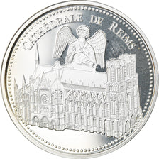 France, Medal, Cathédrale de Reims, Arts & Culture, MS(65-70), Silver