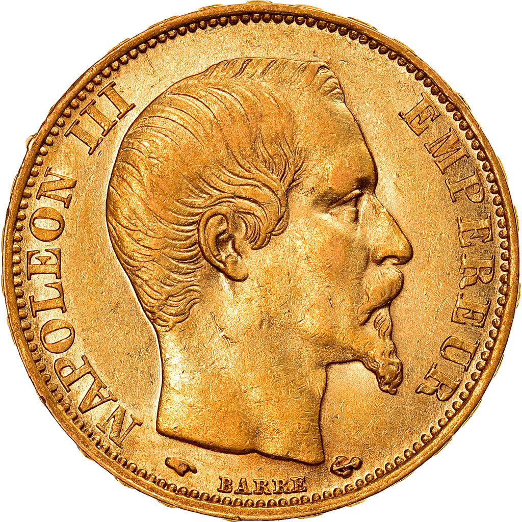 Munten, Frankrijk, Napoleon III, Napoléon III, 20 Francs, 1859, Paris, PR