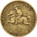 LITHUANIA, 5 Centai, 1925, King's Norton, KM #72, EF(40-45), Aluminum-Bronze,...