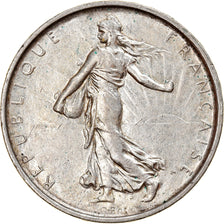 Coin, France, Semeuse, 5 Francs, 1967, Paris, AU(50-53), Silver, KM:926