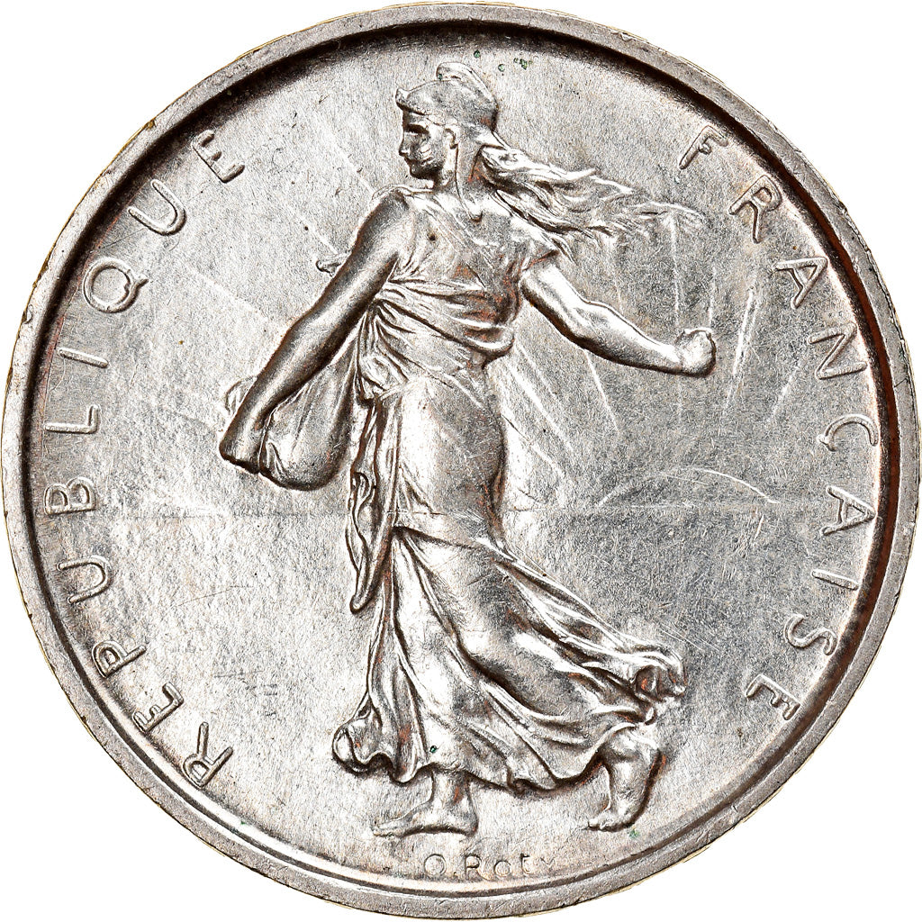 Moneta, Francia, Semeuse, 5 Francs, 1969, SPL, Argento, KM:926, Gadoury:770