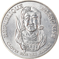 Monnaie, France, Clovis, 100 Francs, 1996, SUP+, Argent, Gadoury:953, KM:1180