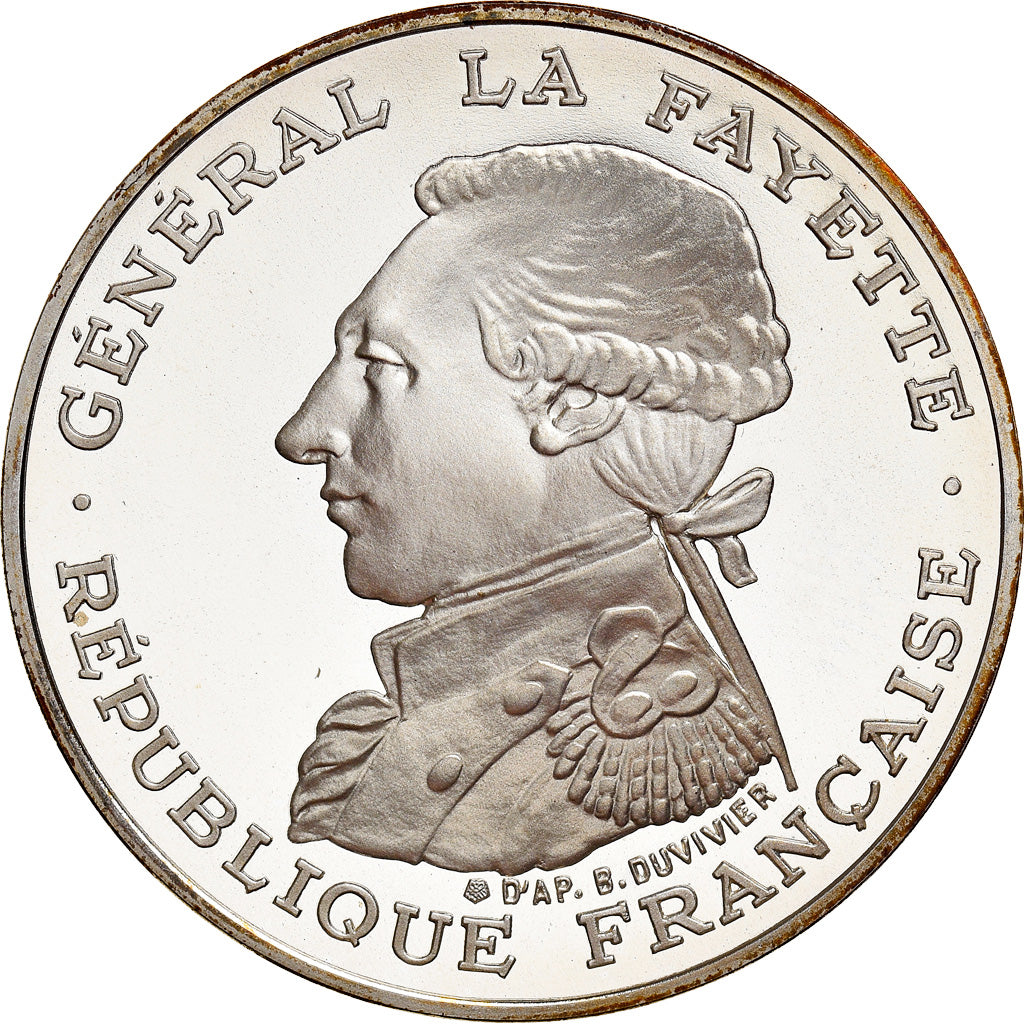 Moneta, Francia, 100 Francs, 1987, Proof, FDC, Argento, KM:962a, Gadoury:902
