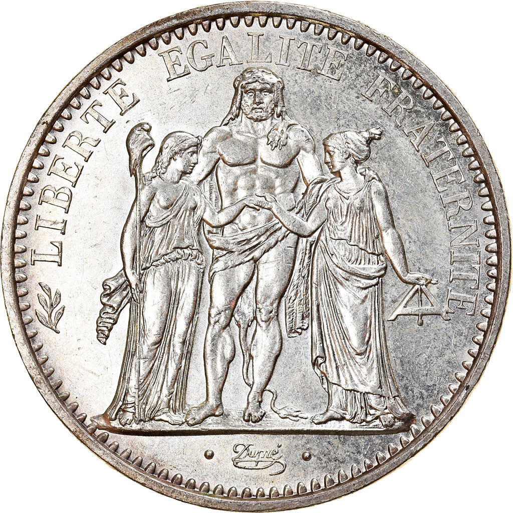 Coin, France, Hercule, 10 Francs, 1972, Paris, MS(60-62), Silver, KM:932