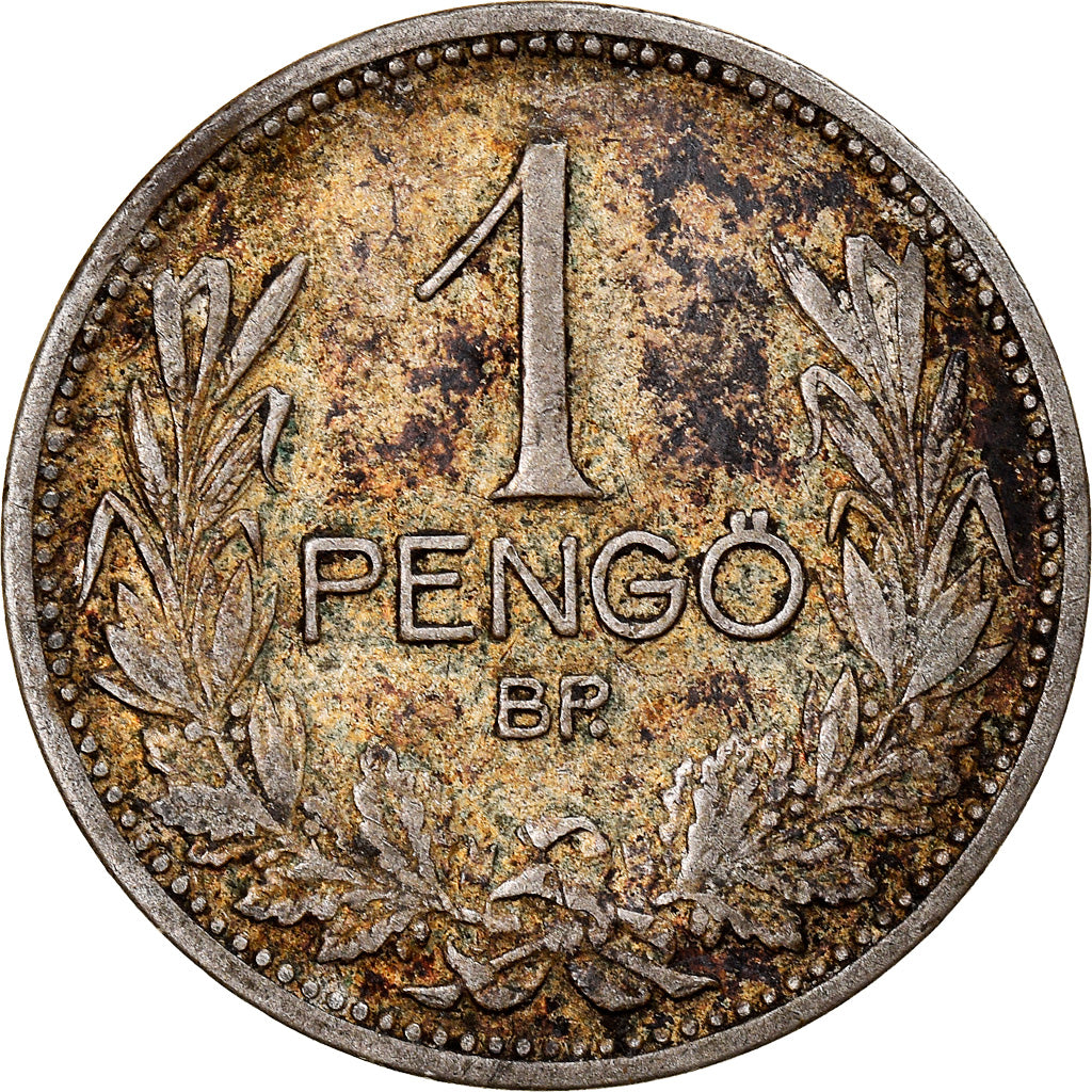 Moneta, Ungheria, Pengo, 1926, Budapest, BB, Argento, KM:510