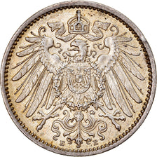 Moneda, ALEMANIA - IMPERIO, Wilhelm II, Mark, 1915, Muldenhütten, EBC, Plata