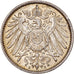 Coin, GERMANY - EMPIRE, Wilhelm II, Mark, 1915, Muldenhütten, AU(55-58)