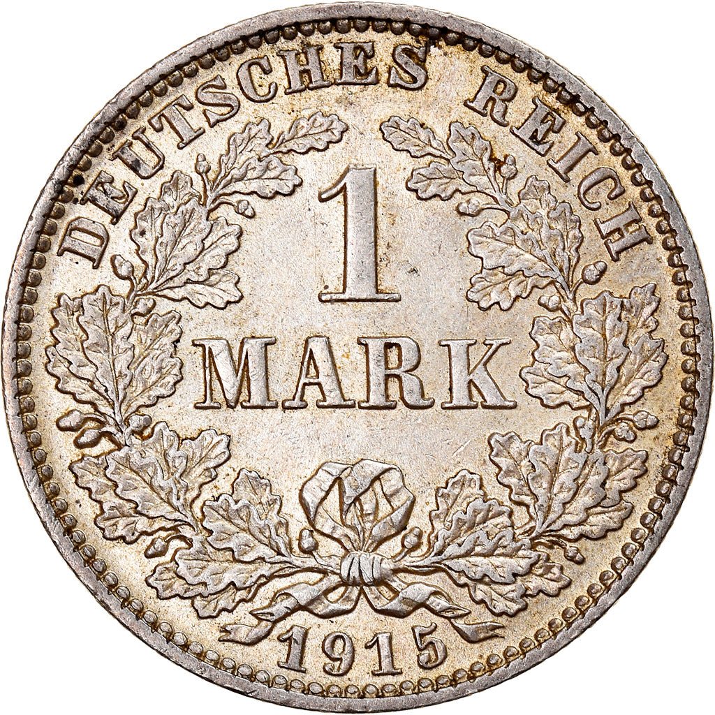 Munten, DUITSLAND - KEIZERRIJK, Wilhelm II, Mark, 1915, Muldenhütten, PR