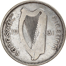 Münze, IRELAND REPUBLIC, Shilling, 1931, S, Silber, KM:6