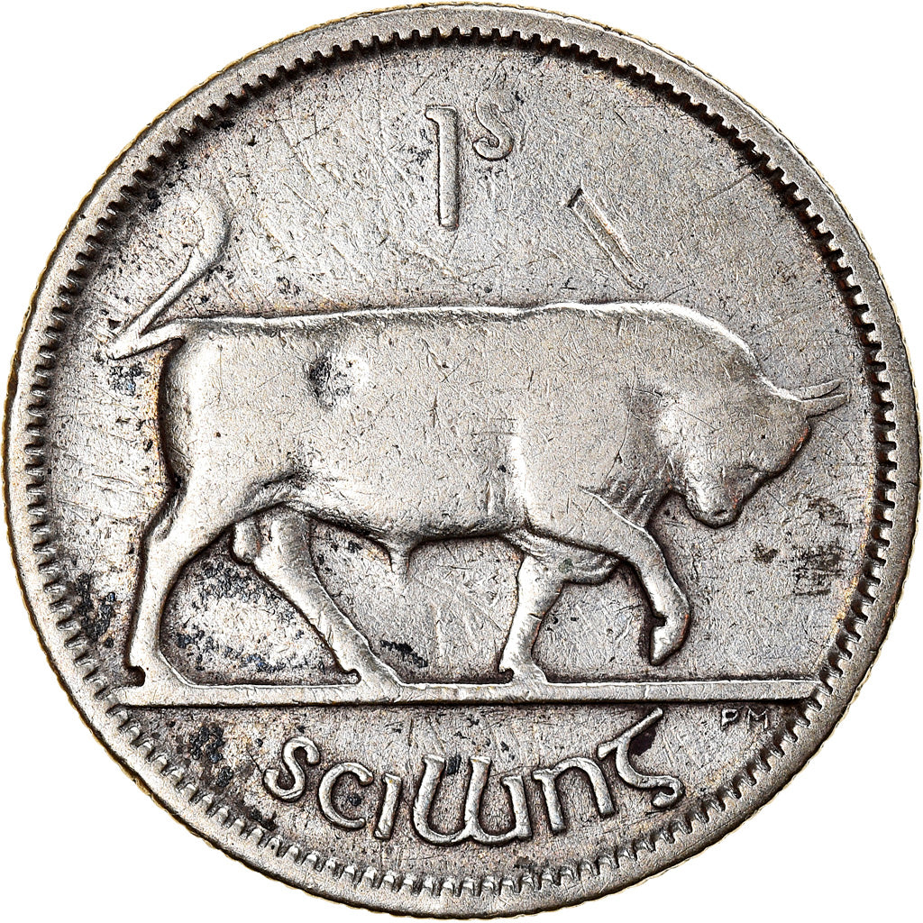 Münze, IRELAND REPUBLIC, Shilling, 1931, S, Silber, KM:6