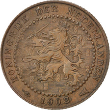 Coin, Netherlands, Wilhelmina I, Cent, 1902, EF(40-45), Bronze, KM:132.1
