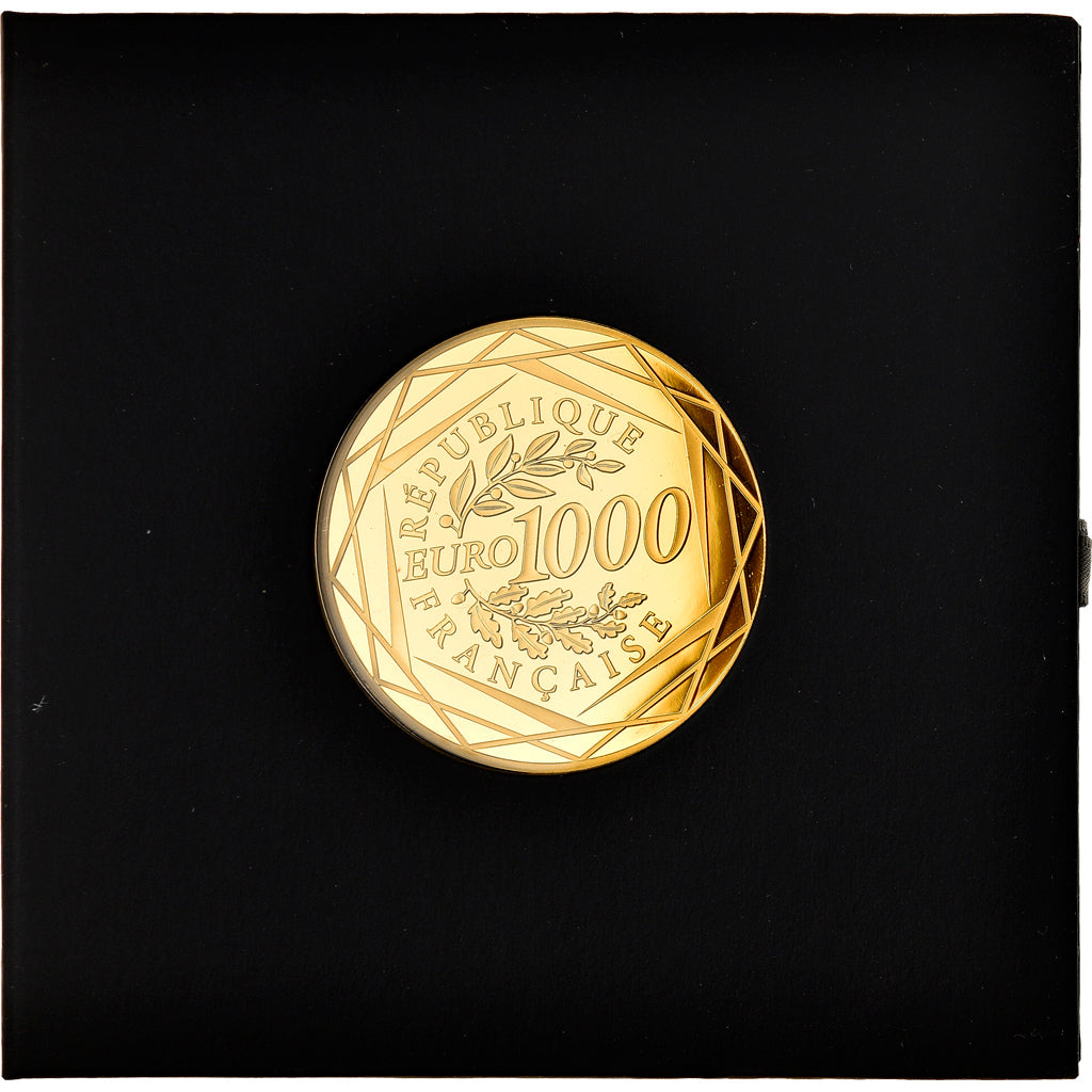 Frankrijk, Parijse munten, 1000 Euro, Marianne, Egalité, 2018, Paris, BU, FDC