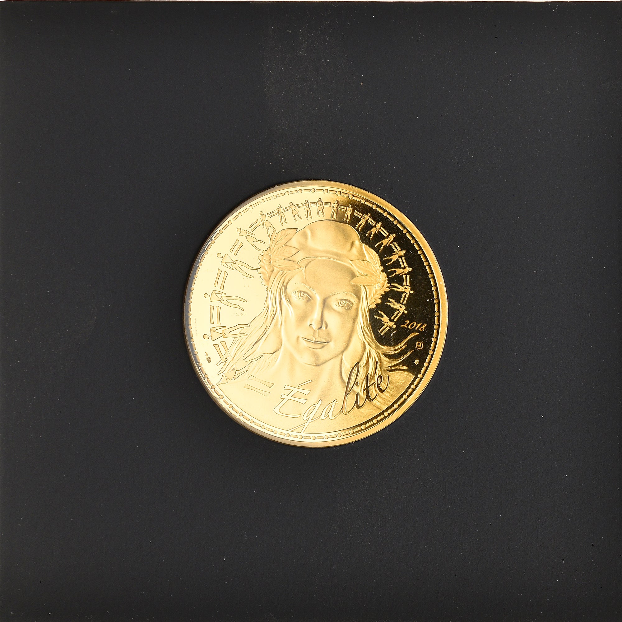 Frankrijk, Parijse munten, 1000 Euro, Marianne, Egalité, 2018, Paris, BU, FDC