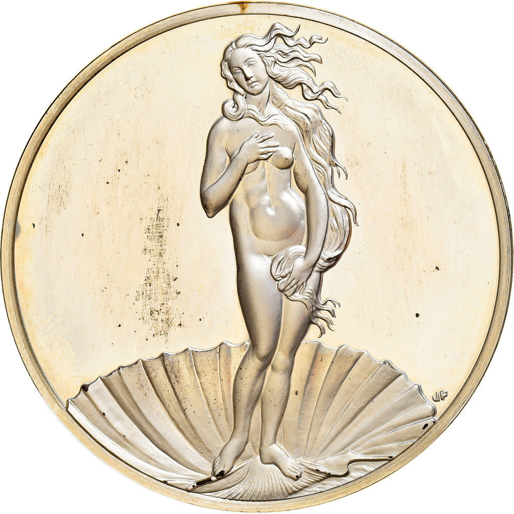 France, Médaille, Peinture, La Naissance de Vénus, Botticelli, SPL, Argent