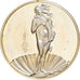 France, Médaille, Peinture, La Naissance de Vénus, Botticelli, SPL, Argent