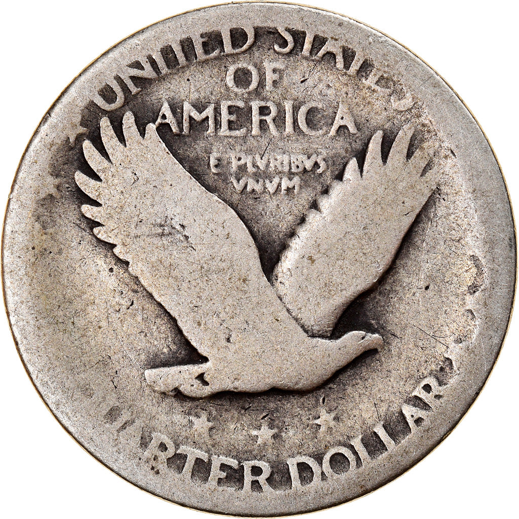 Coin, United States, Quarter, F(12-15), Silver, KM:145