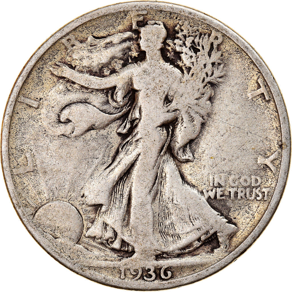 Moneta, Stati Uniti, Walking Liberty Half Dollar, Half Dollar, 1936, U.S. Mint