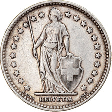 Coin, Switzerland, 2 Francs, 1912, Bern, EF(40-45), Silver, KM:21