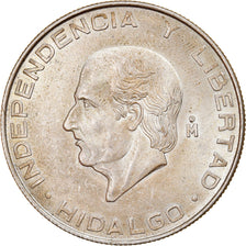 Moneta, Messico, 5 Pesos, 1956, Mexico City, SPL, Argento, KM:469