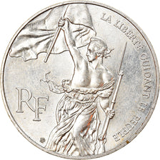 Munten, Frankrijk, Liberté guidant le peuple, 100 Francs, 1993, PR, Zilver