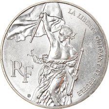 Münze, Frankreich, Liberté guidant le peuple, 100 Francs, 1993, VZ, Silber