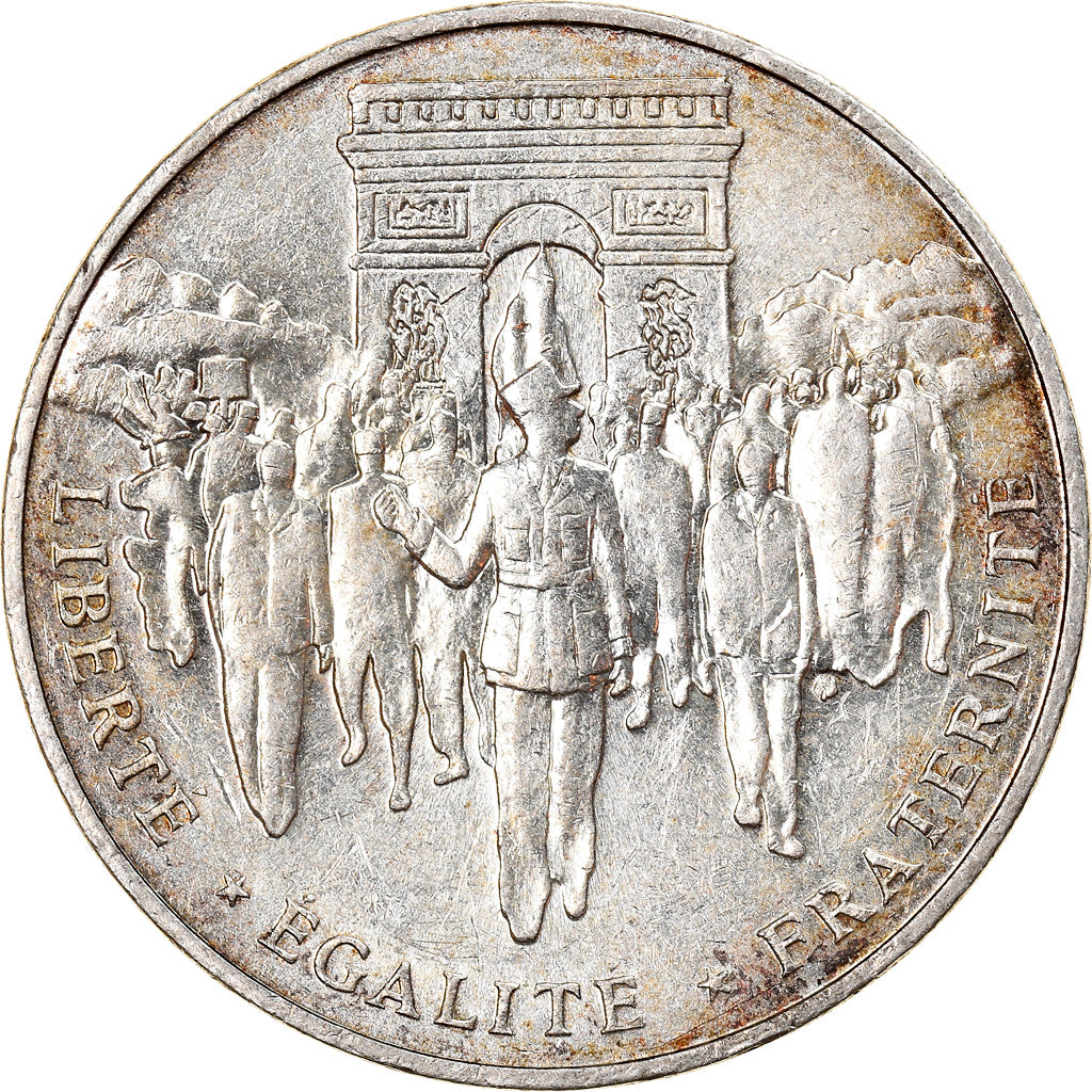 Moneta, Francja, Libération de Paris, 100 Francs, 1994, Paris, AU(50-53)