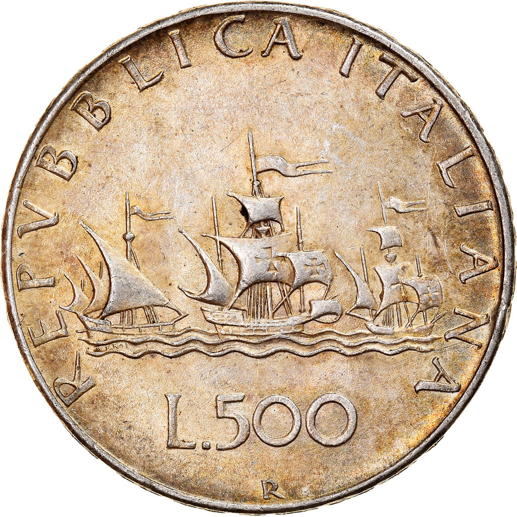 Moneta, Italia, 500 Lire, 1958, Rome, BB+, Argento, KM:98