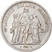 Monnaie, France, Hercule, 5 Francs, 1848, Paris, TTB+, Argent, Gadoury:683