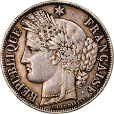 Münze, Frankreich, Cérès, 5 Francs, 1851, Paris, SS, Silber, KM:761.1