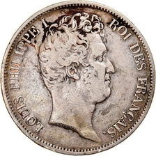 Münze, Frankreich, Louis-Philippe, 5 Francs, 1831, Rouen, S, Silber, KM:735.2